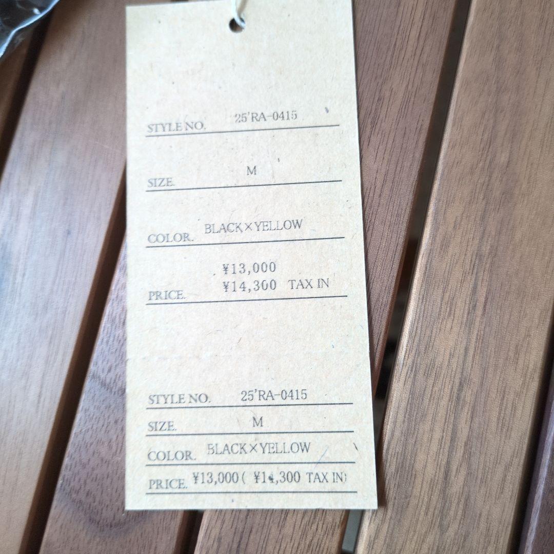 RATS グローブ M BLACK×YELLOW 2025年製 タグ付未使用
