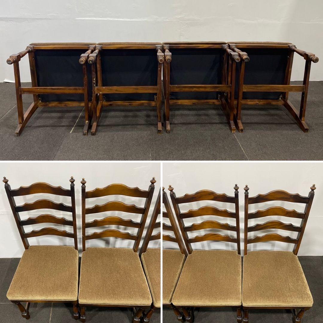 カリモク オールドカリモク ダイニングセット テーブル チェア 家具 Ap099