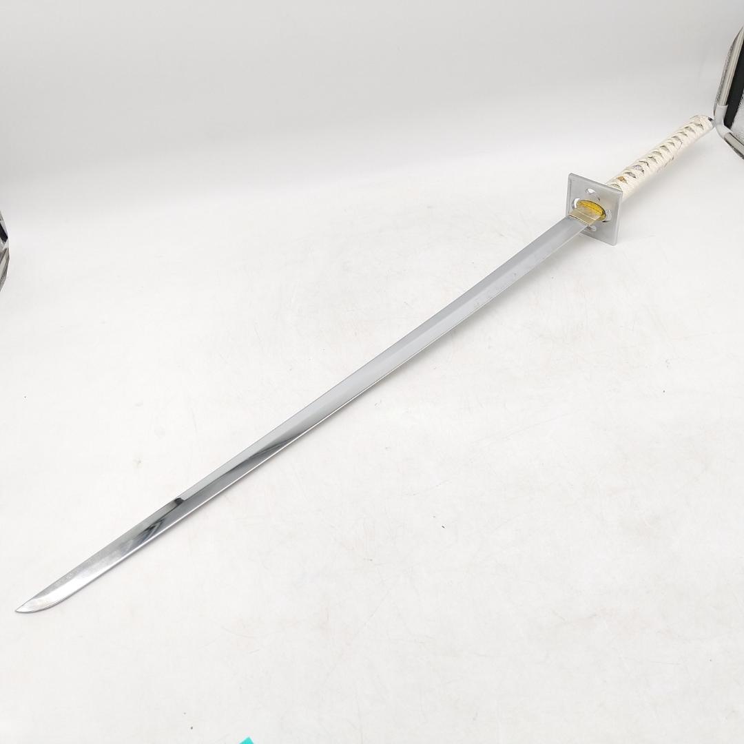 2958番 模造刀 風魔 大刀 刃紋入り刀身 刀袋付き 美術刀