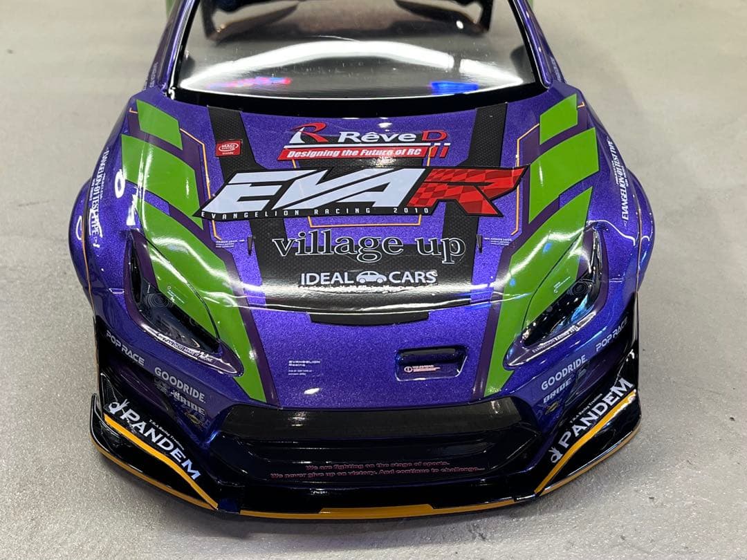 モ*ー様 ReveD「エヴァンゲリオンレーシング GR86」リアショート加工済み