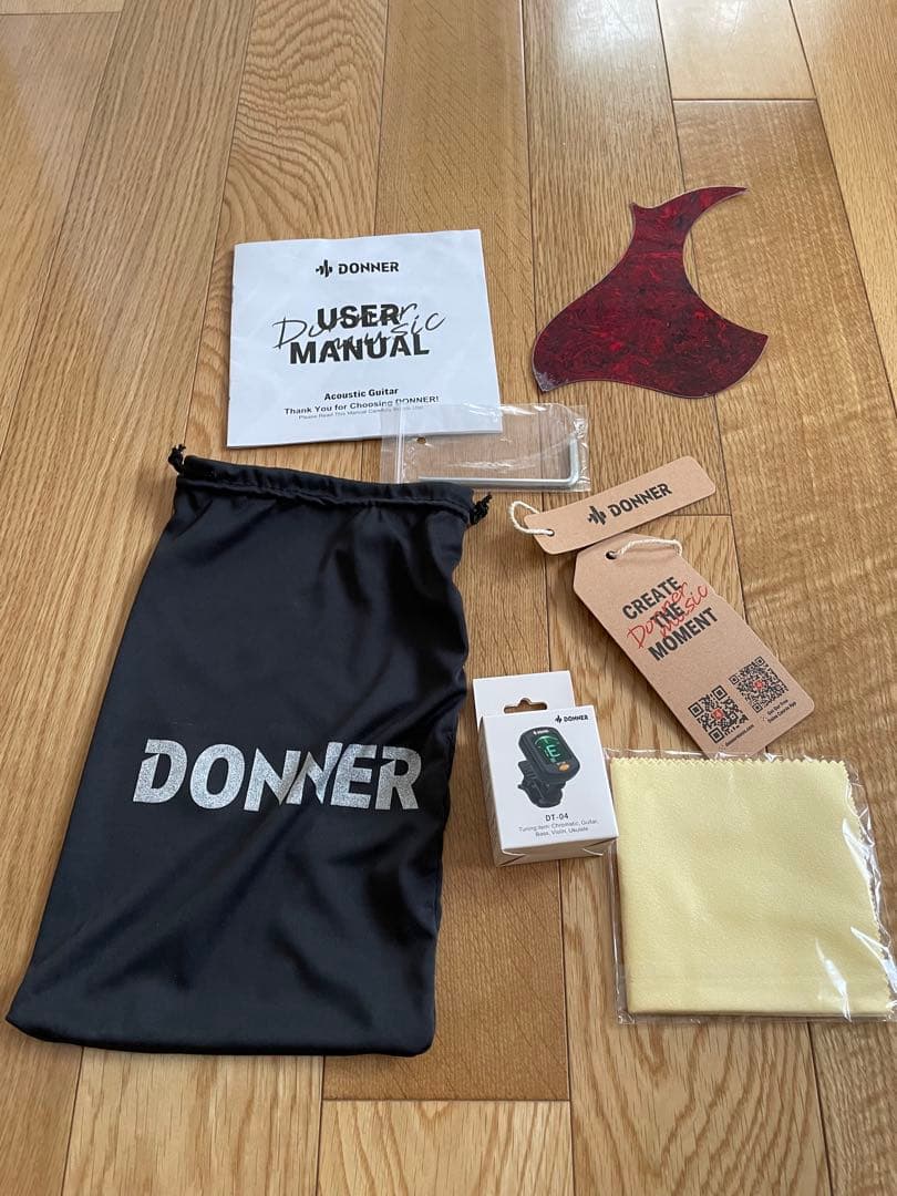 【美品】アコースティックギター 左利きレフトハンド ストラップ ソフトケース付