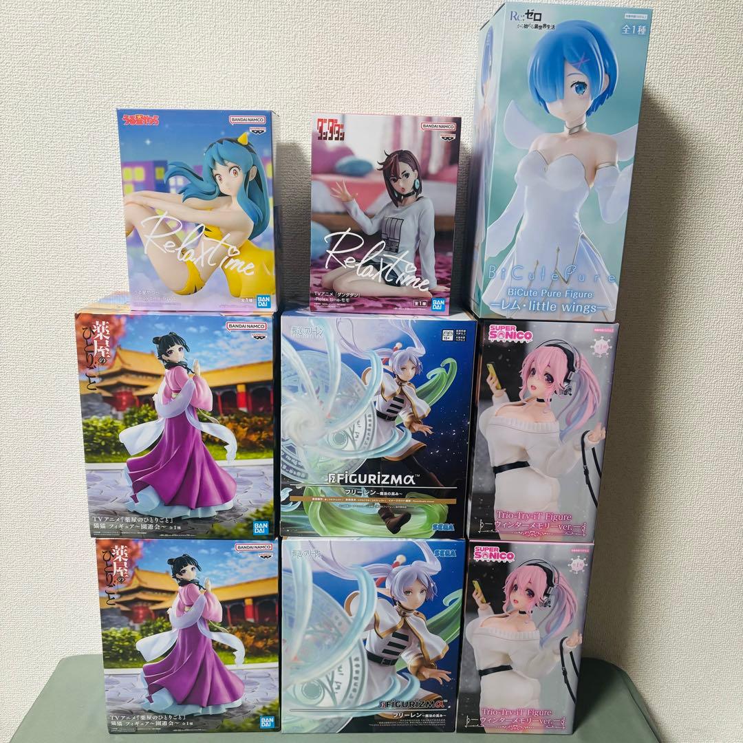 美少女フィギュア　♡9点セット♡