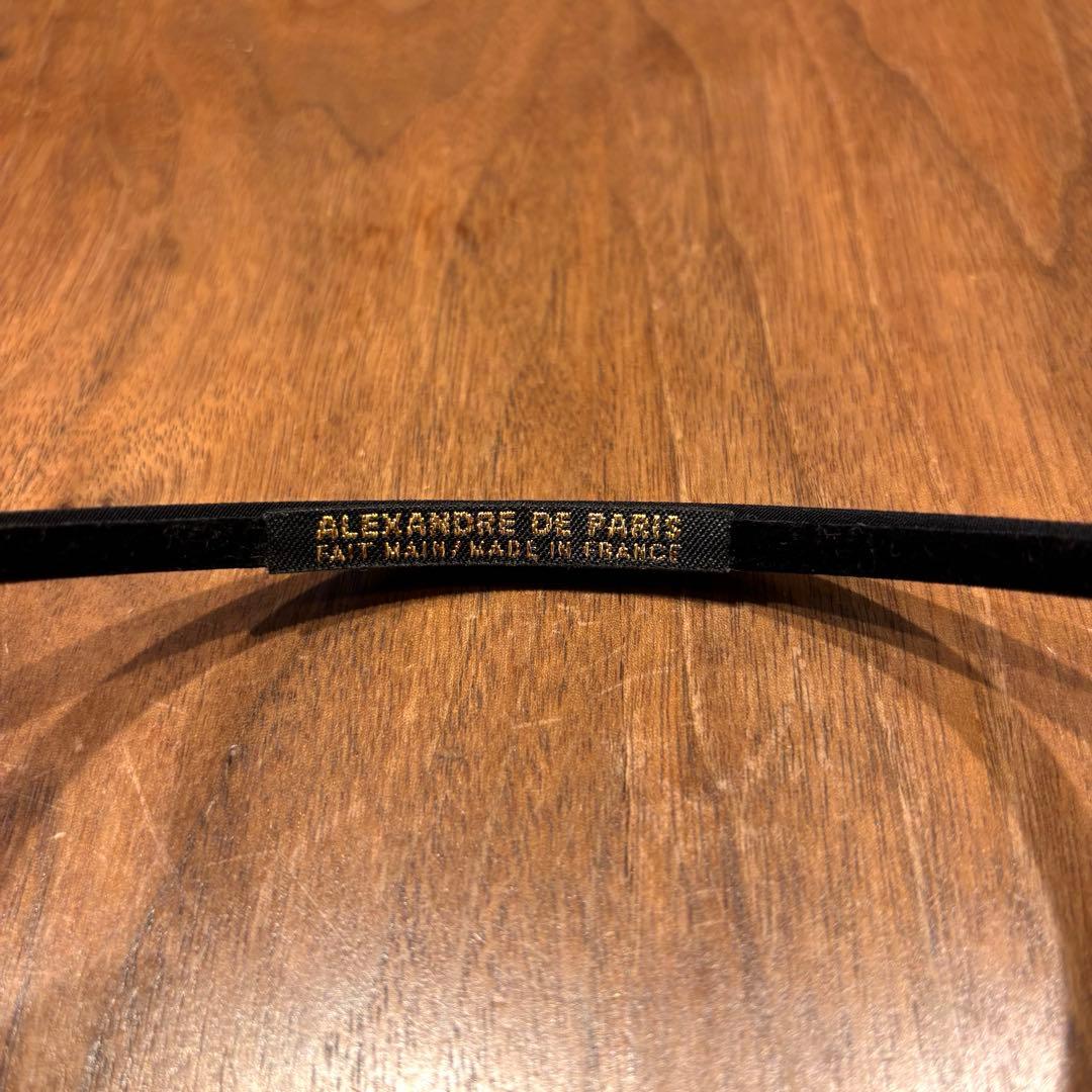 アレクサンドル ドゥ パリ カチューシャ