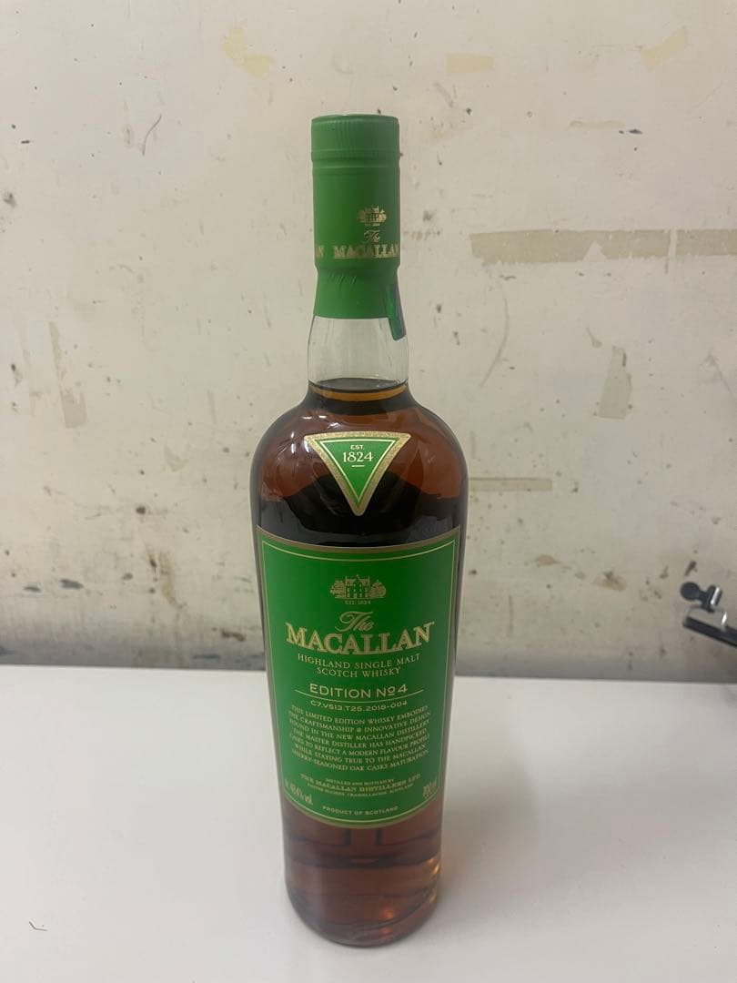 ウイスキー The macallan No.4