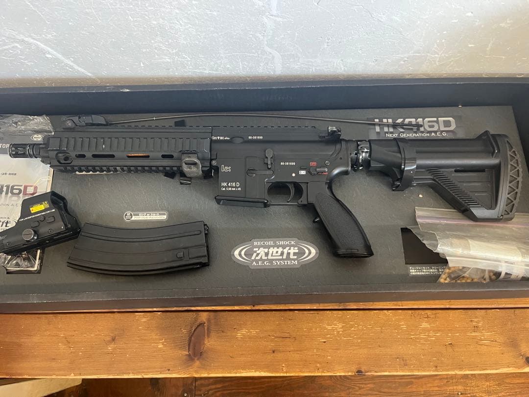 東京マルイ　次世代電動ガン　HK416D 中古美品