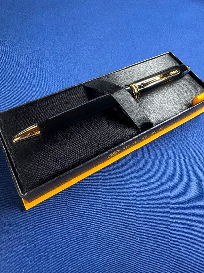 cross タウンゼント クラシック ブラックラッカー ボールペン
