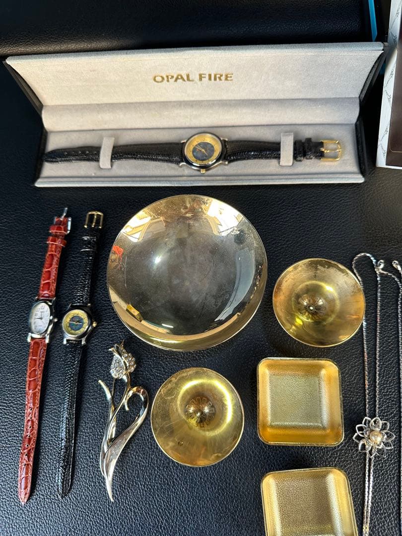 遺品整理、アクセサリー、金杯などまとめ