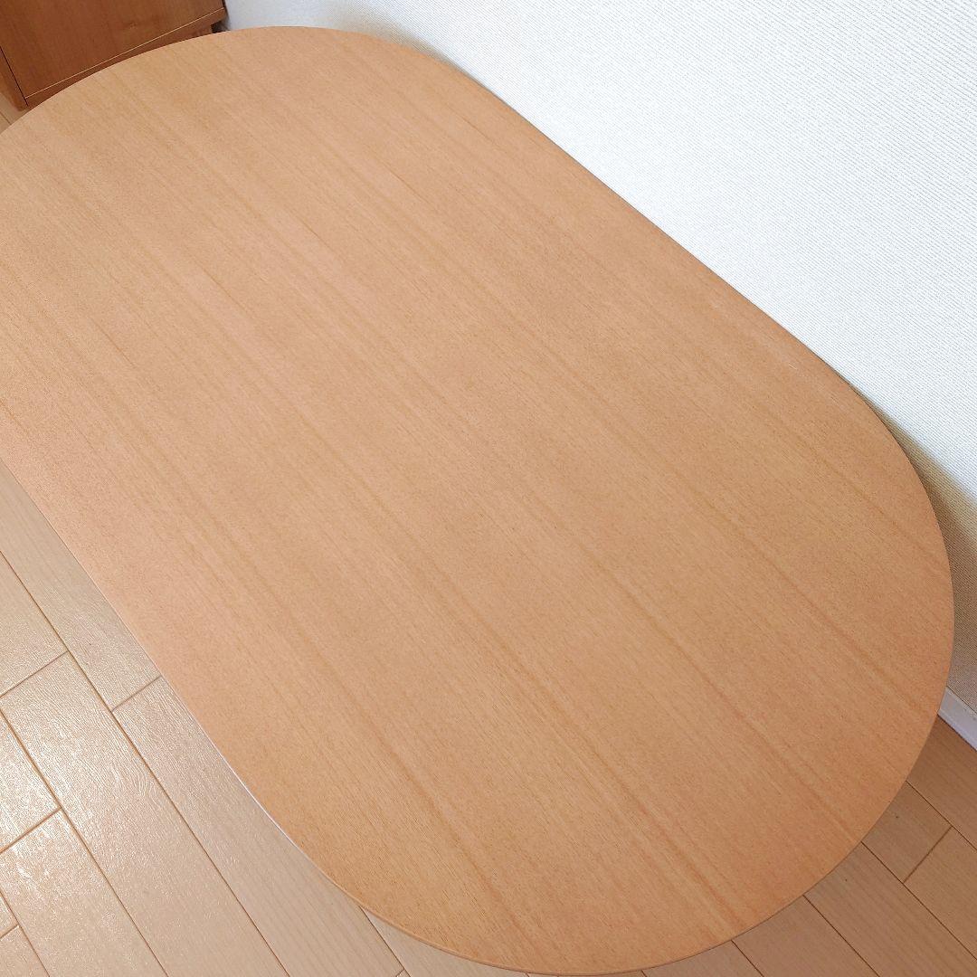 【限定値下げ】廃盤 無印良品 楕円こたつ フラットヒーター タモ材 ナチュラル