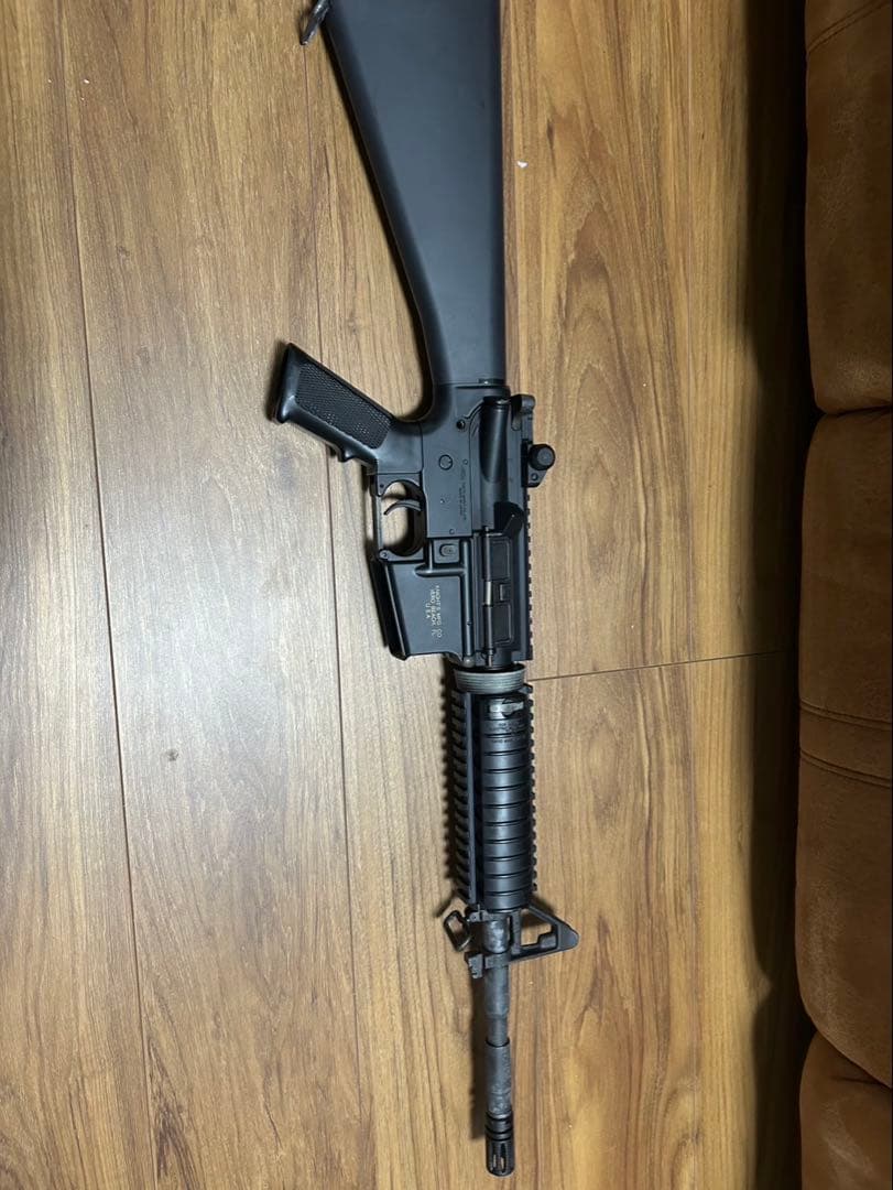 東京マルイ ナイツ SR-16 M4カービン 固定ストック 電動ガン動作確認済み