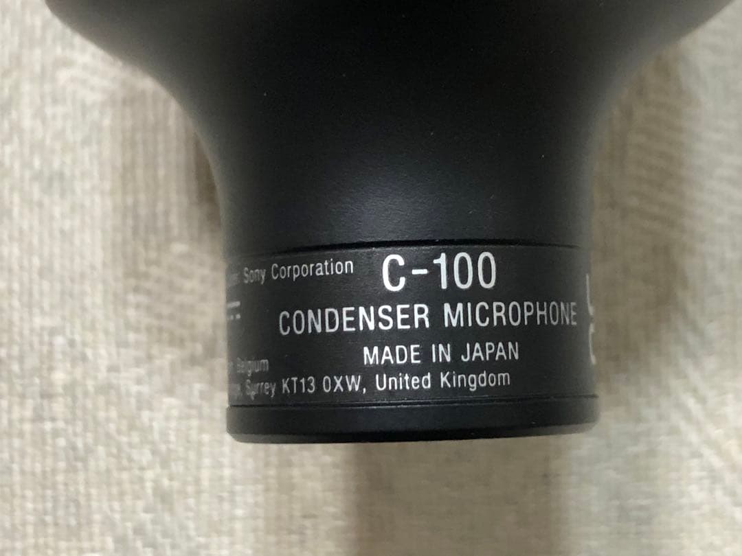 C100 SONY コンデンサーマイク セット C-100 ソニー マイク