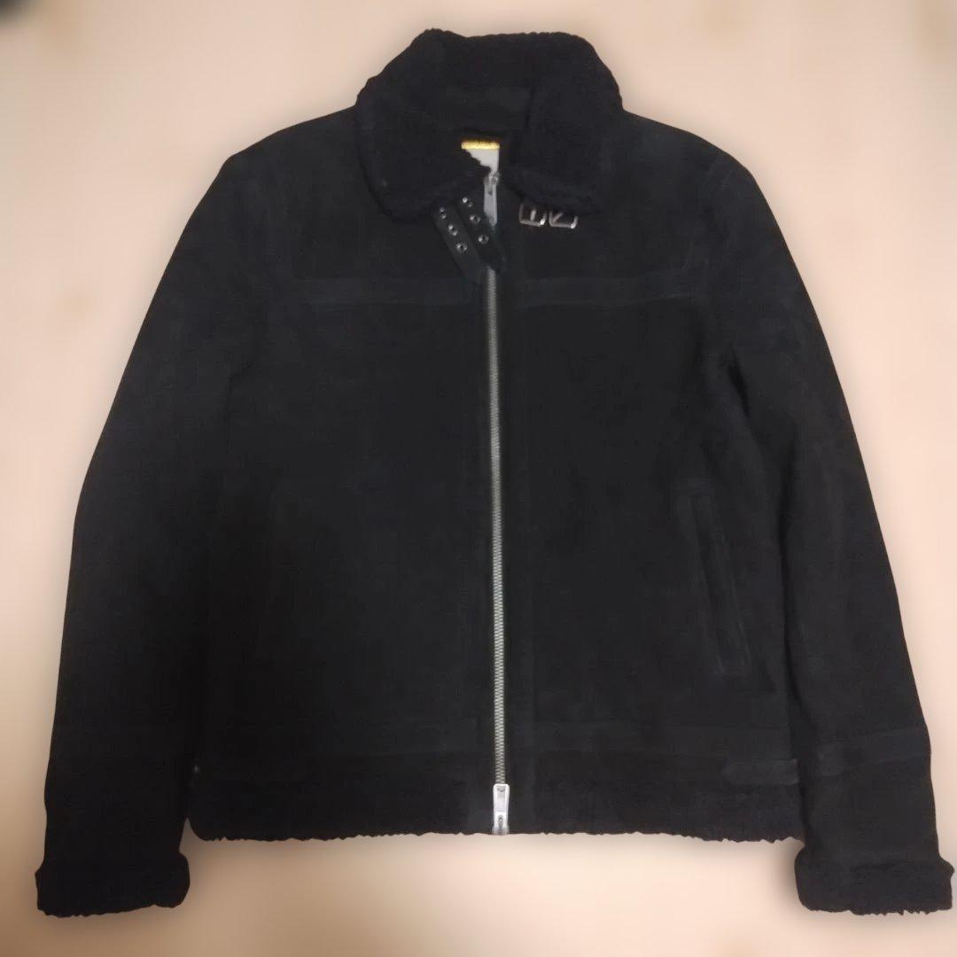 D'AMICO bologna ダミコ ボローニャ ムートンジャケットオールレザ