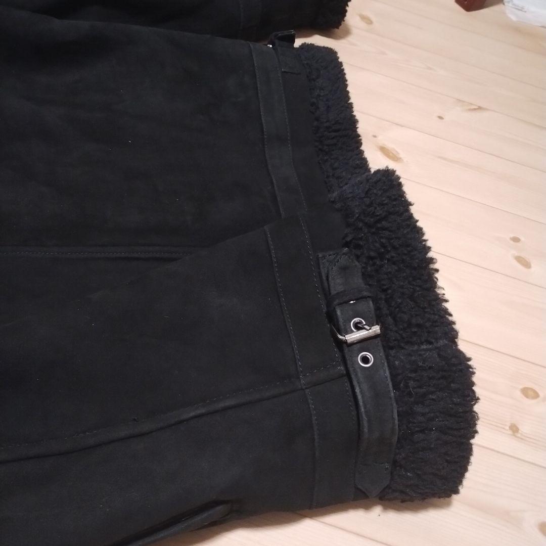 D'AMICO bologna ダミコ ボローニャ ムートンジャケットオールレザ