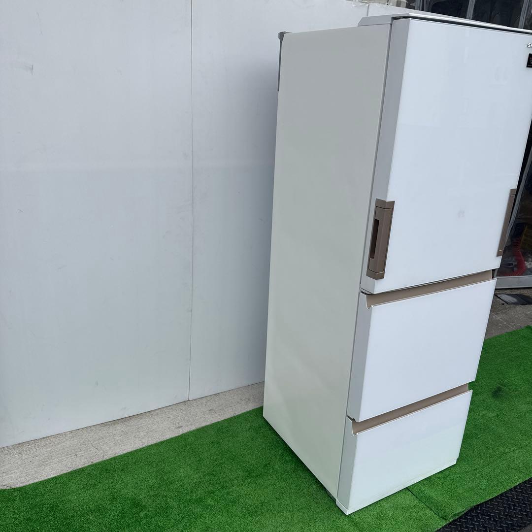 SHAR 冷蔵庫 プラズマクラスター 3ドア SJ-GH35G-W 2024年製