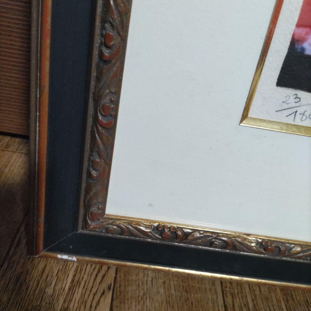 ロジェ・ボナフェ 「糸杉」 リトグラフ 23/180 直筆サイン