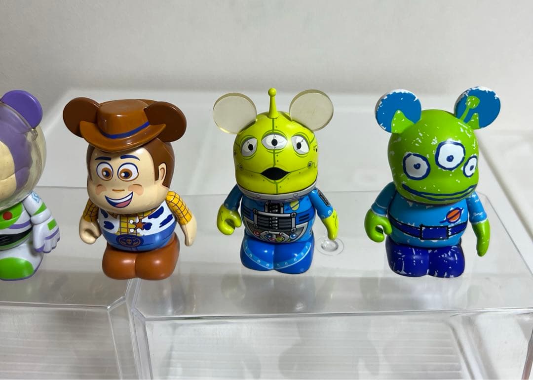 バイナルメーション、トイストーリー、ロボッツリトルグリーンメン、ウッディー