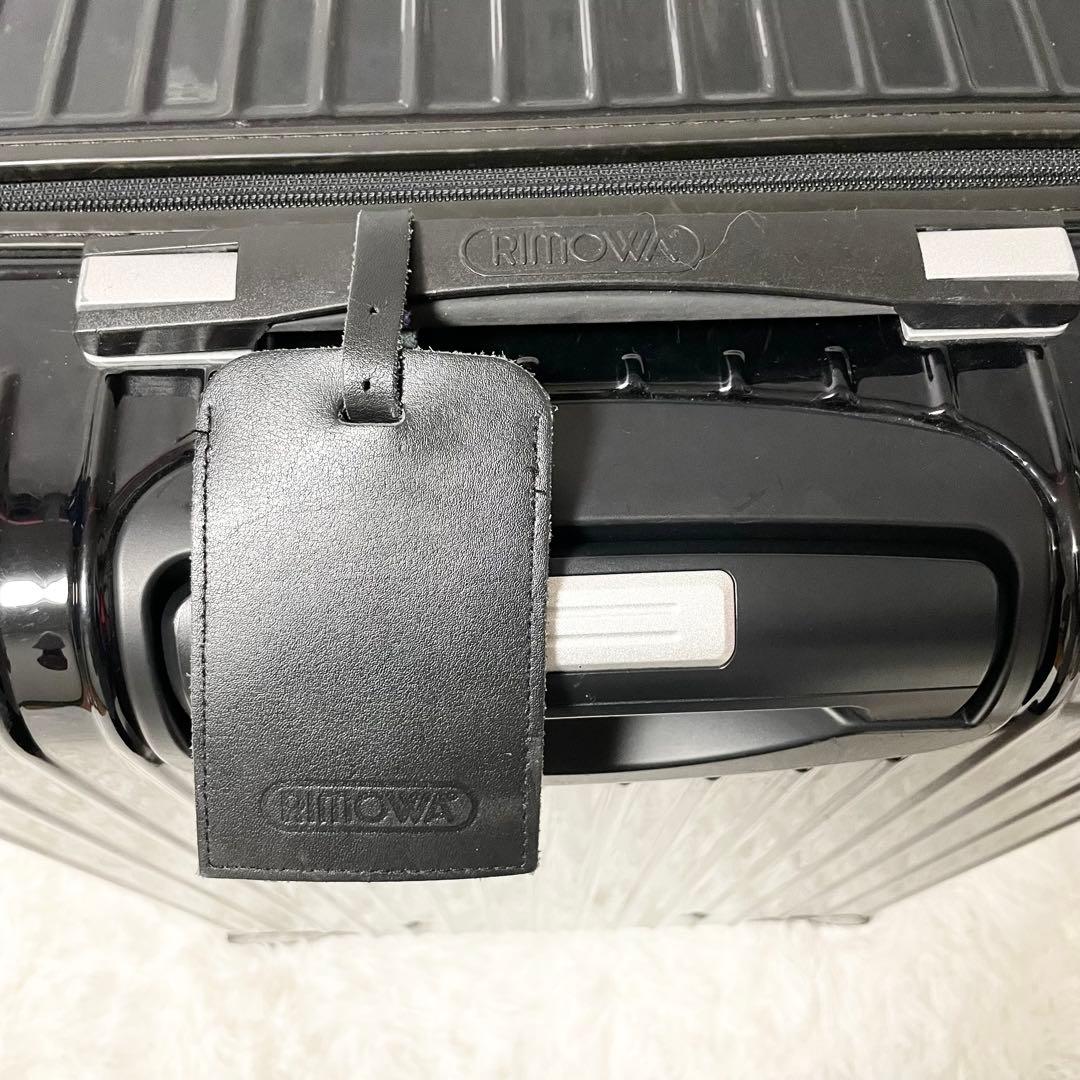 【美品】リモワ サルサデラックス 52L ブラック 4輪 スーツケース