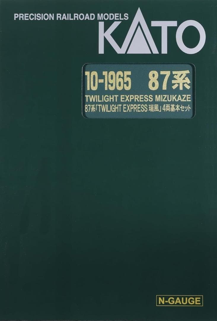KATO 10-1965 87系「TWILIGHT EXPRESS 瑞風」4両