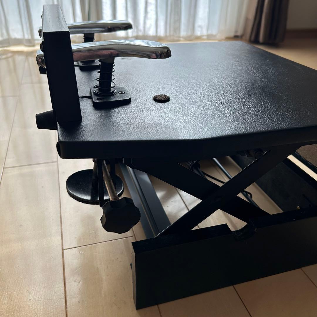 【吉澤】PEACOCK 足台　補助ペダル 黒