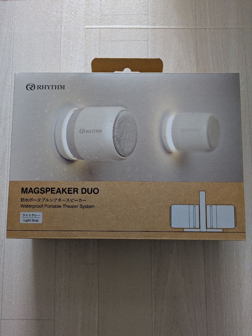 RHYTHM MAGSPEAKER DUO 防水ポータブルスピーカー