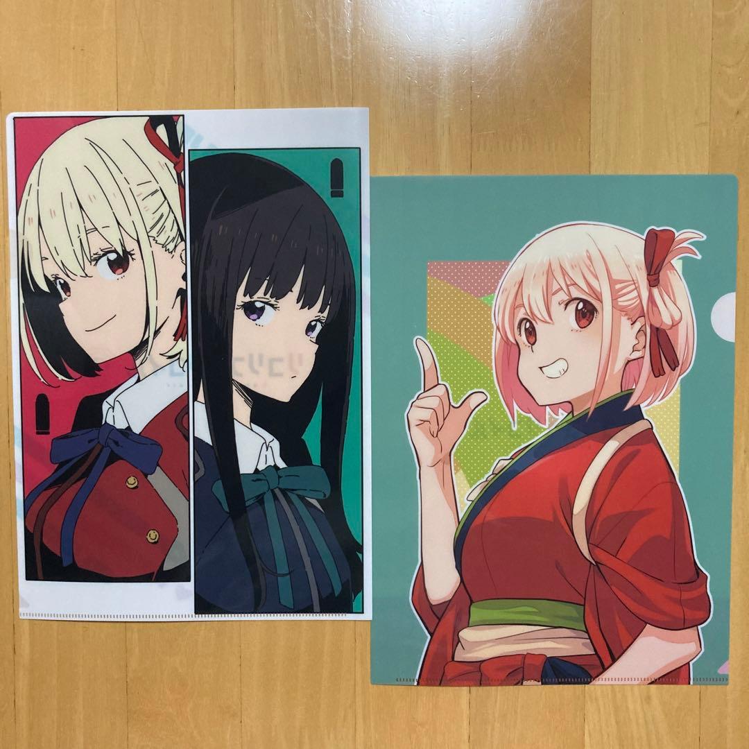 特典 2点 リコリコ クリアファイル メロンブックス リコリス・リコイル 限定