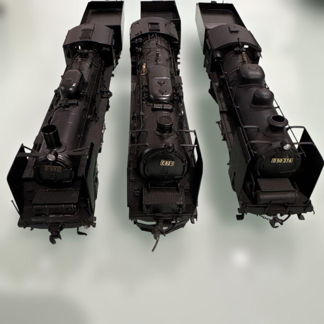 HOゲージ 蒸気機関車モデル ジャンク品　3台セット