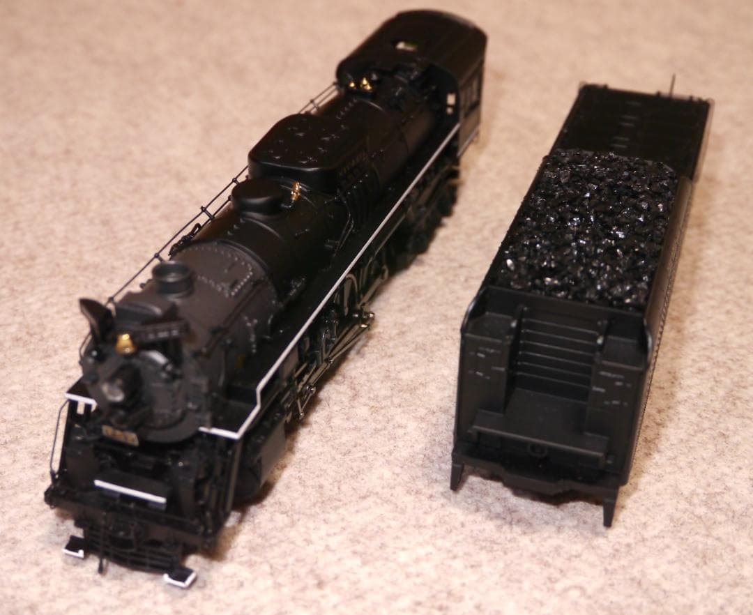 HOゲージ 蒸気機関車 MTH 2-8-4 Berkshire (DCC)