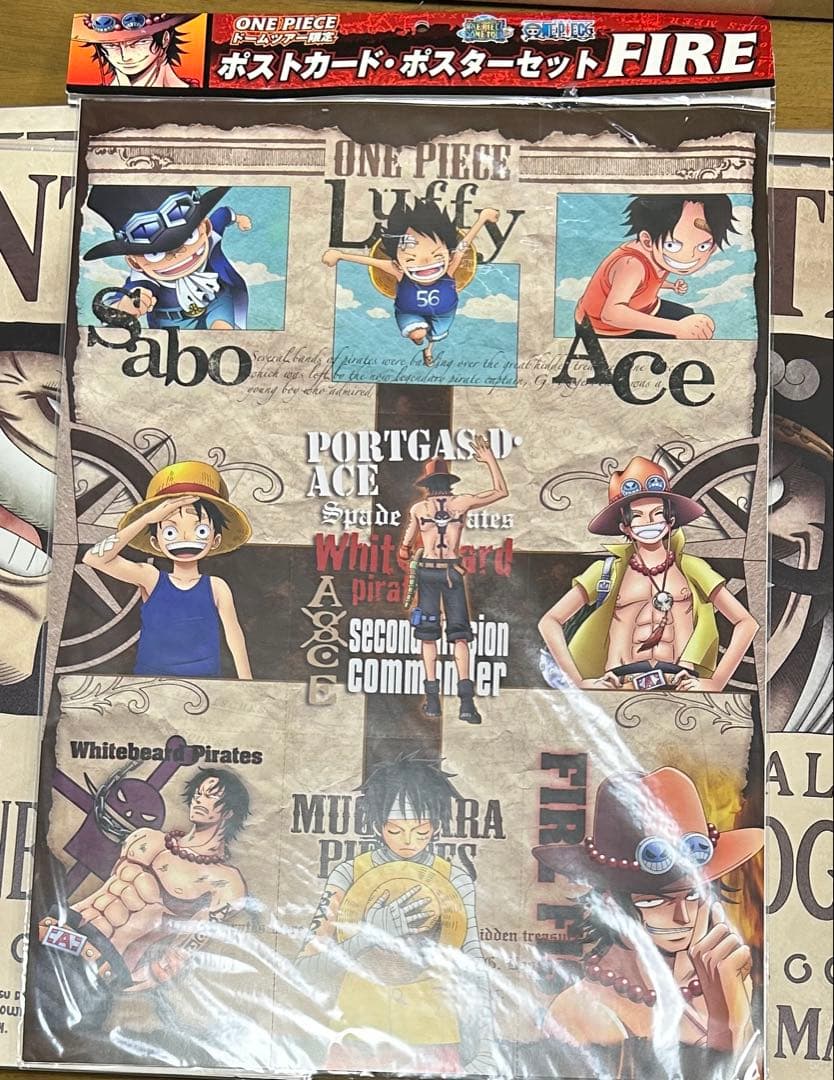 ワンピース　海軍発行公式手配書　11枚　+　ドームツアー限定　ポストカードセット