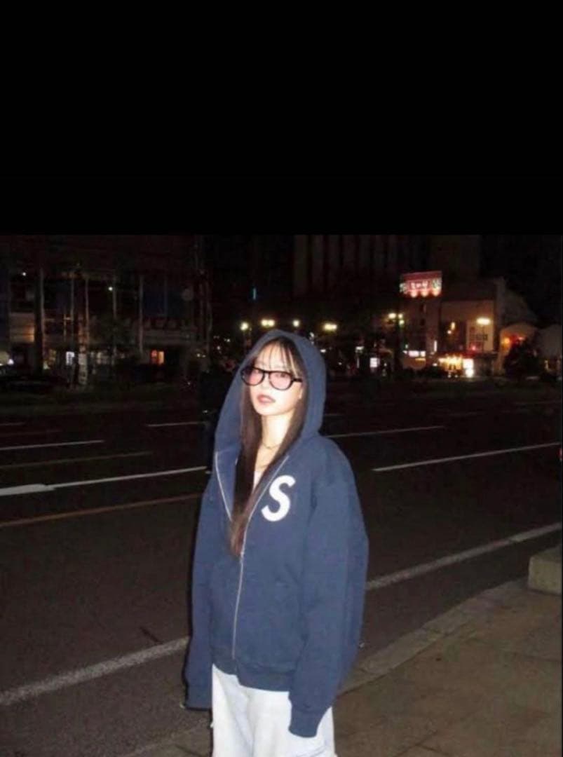 トップス Supreme S Logo Zip Up Hooded Sweatshirt