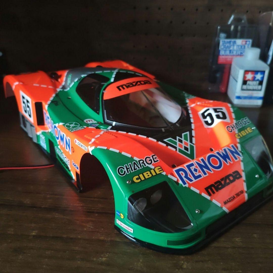 タミヤ　ラジコン　マツダ　787b