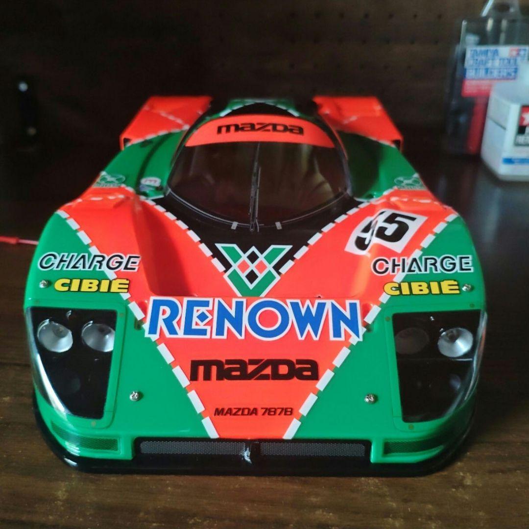 タミヤ　ラジコン　マツダ　787b