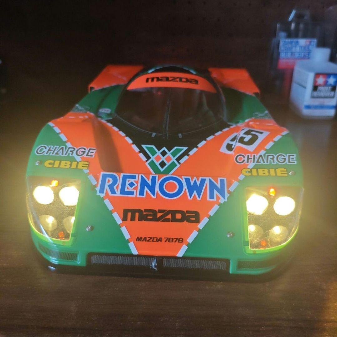 タミヤ　ラジコン　マツダ　787b