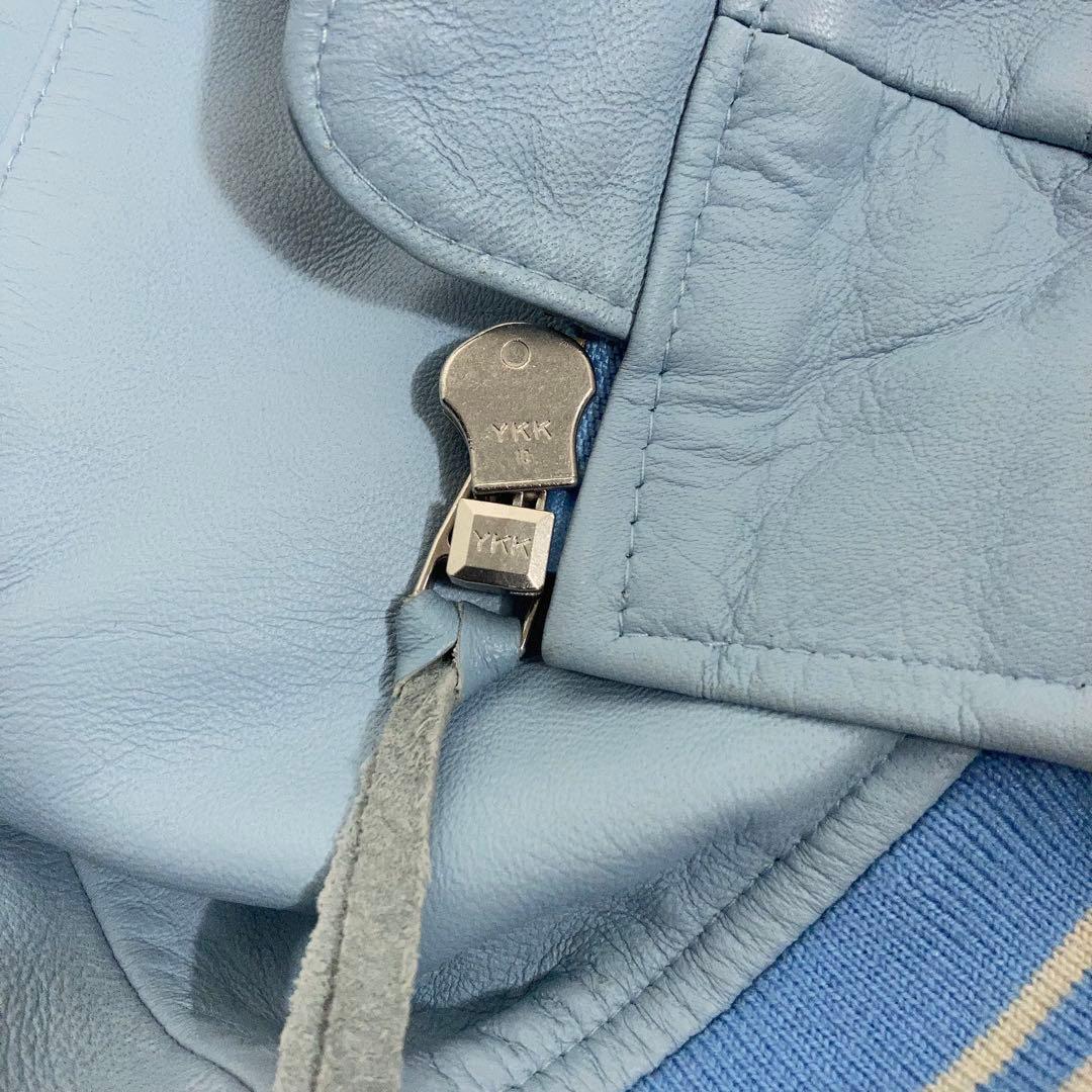 【Kaneee KEIJU着用】AVIREX レザージャケット 羊革 ラッパー.