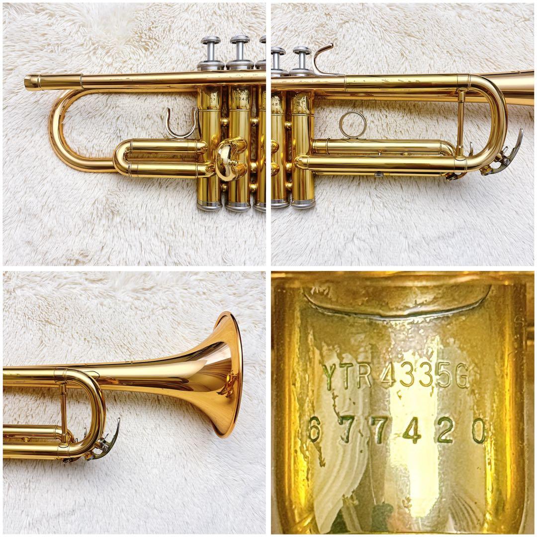 YAMAHAヤマハ YTR-4335G トランペット B♭ マウスピース付き