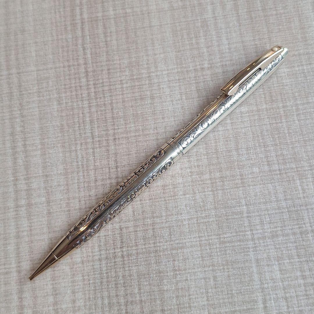 シェーファー　ゴールドヴィンテージ　ペンシル　葡萄柄　12金張　0.9mm芯