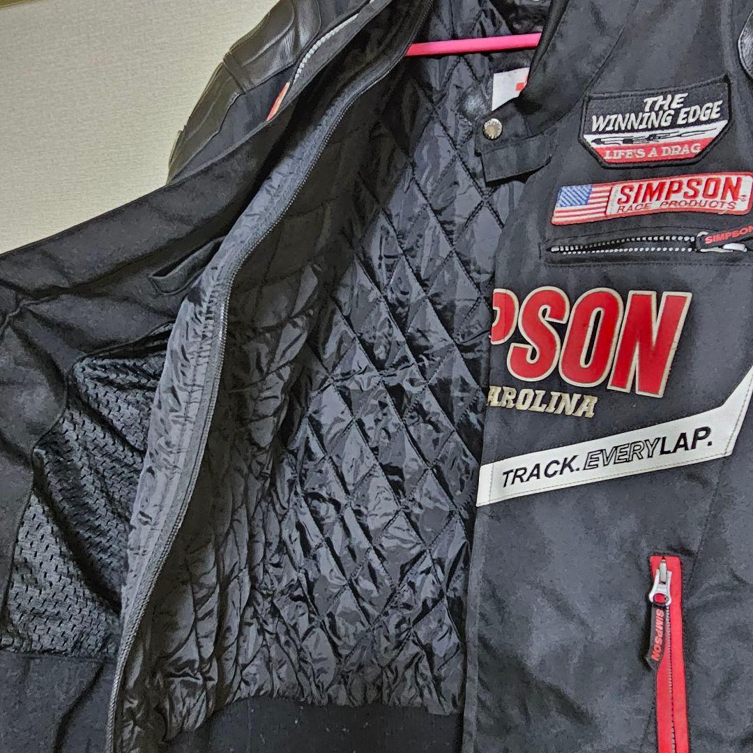 シンプソン　ライダースジャケット