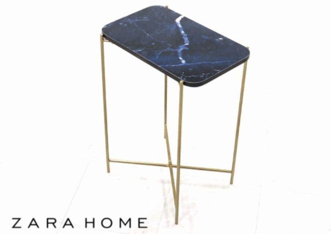 ZARA  ザラホーム 大理石 マーブル サイドテーブル