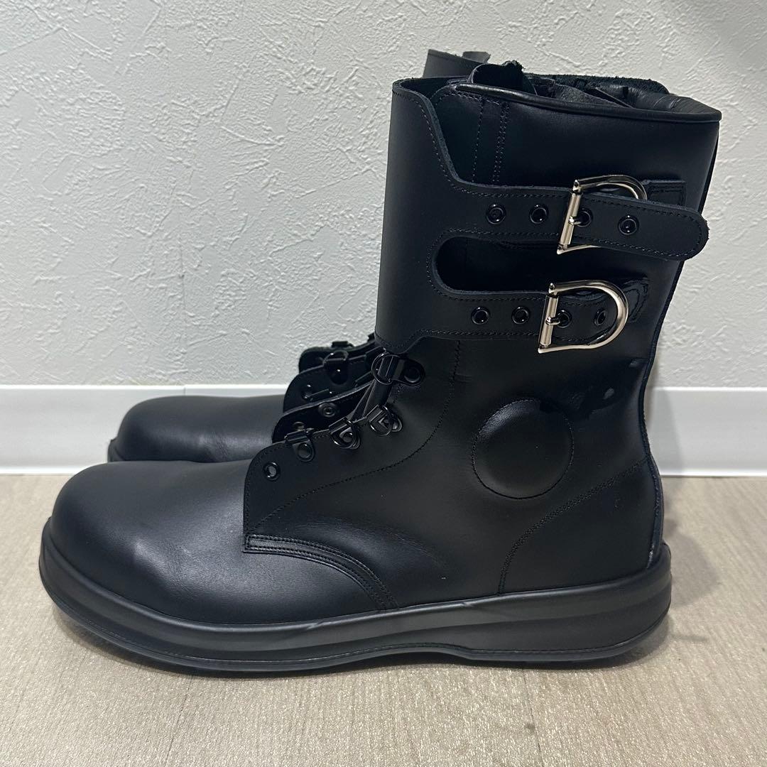 機動隊 出動靴 安全靴 半長靴 ブーツ 警察グッズ 靴 シモン 28.0cm