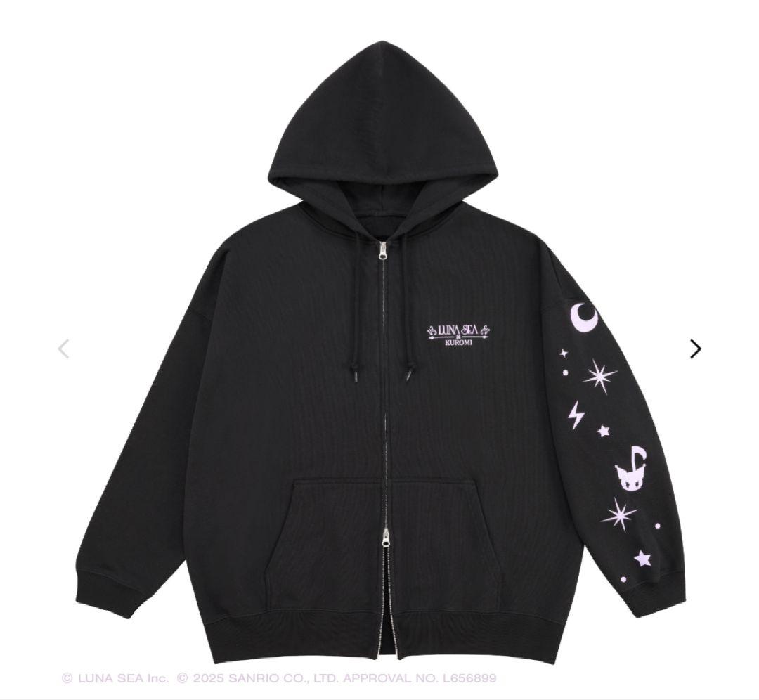 LUNASEA×クロミ☆ジップアップパーカー【 Lサイズ】新品未使用