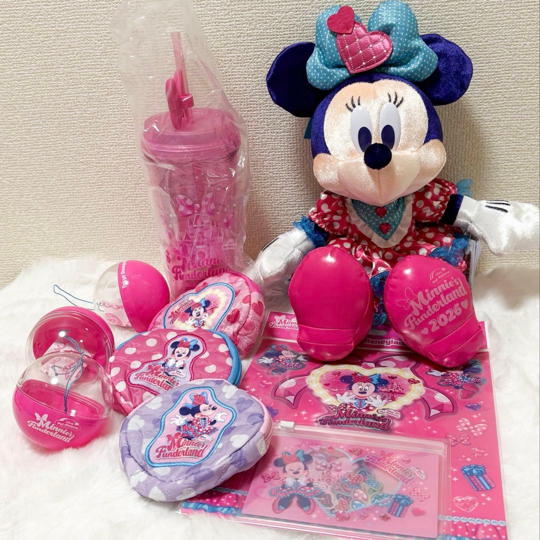 ミニーマウス ぬいぐるみセット