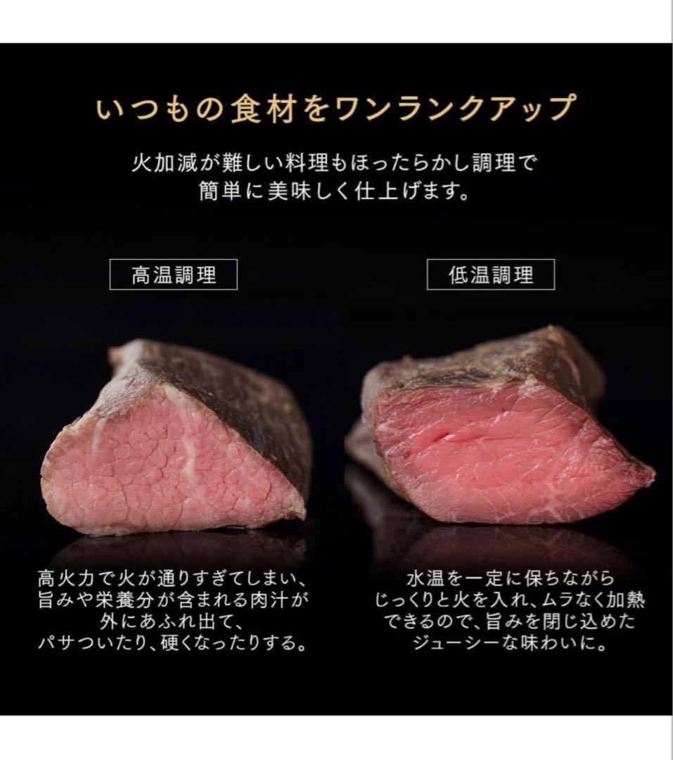 新品アイリスオーヤマ　ZLTC-04-B 低温調理器