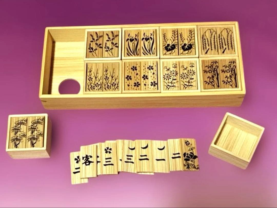 juju 茶道✨十種香札【白竹】✨新品未使用