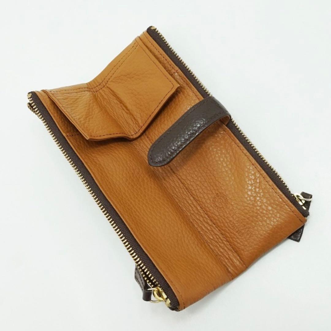 C COMPANY レザー ペンケース ダークブラウン