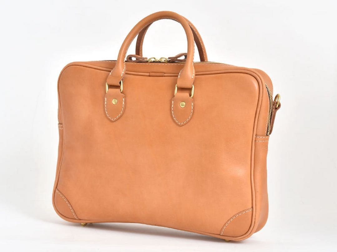 ヘルツ HERZ BW-15 Mサイズ キャメル 2wayビジネスバッグ