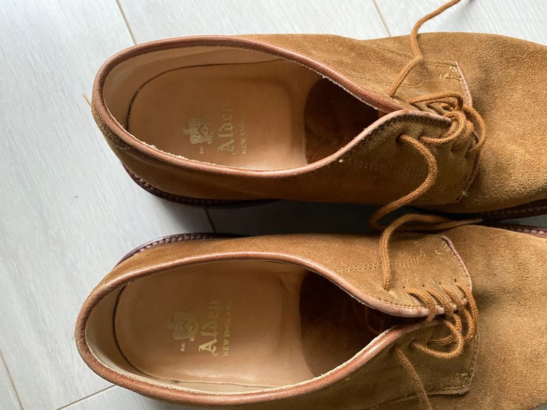 Alden 29336F アンラインド　スエード　7E
