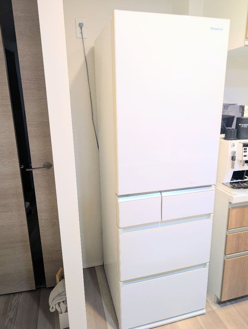 Panasonic 冷凍冷蔵庫 NR-E431GVL-W