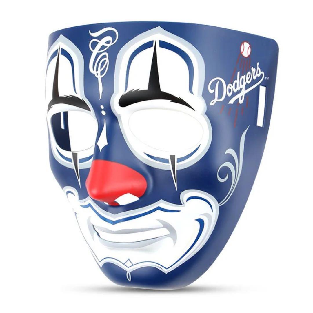 記念グッズ Mr Cartoon MLB CLOWN MASK LA.Dodgers