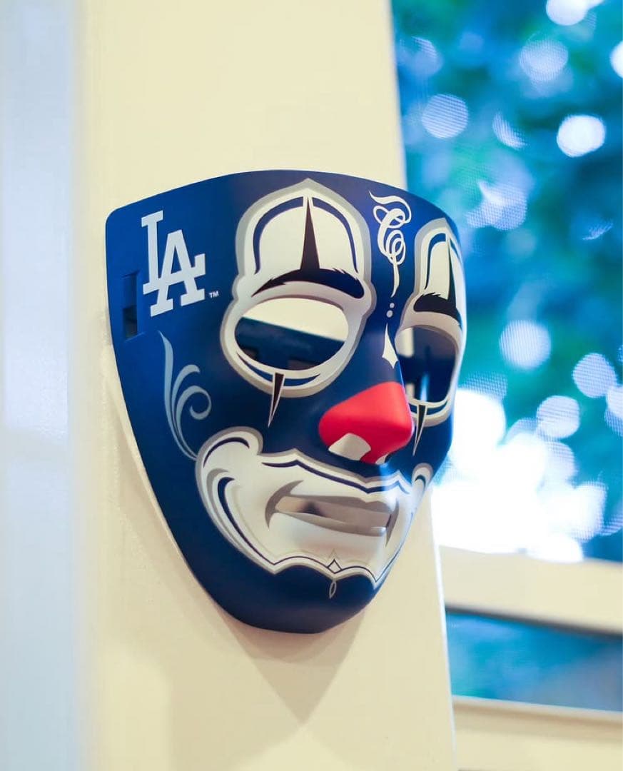 記念グッズ Mr Cartoon MLB CLOWN MASK LA.Dodgers