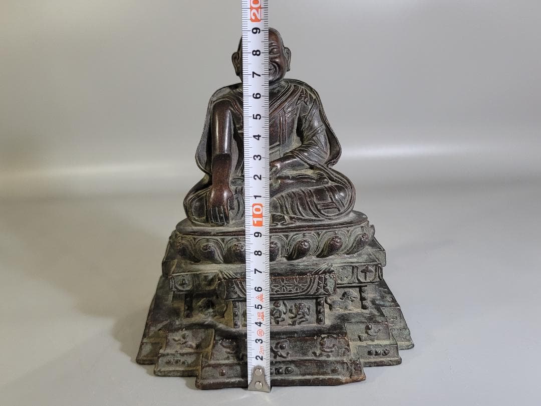 仏教美術 中国 銅 釈尊坐像