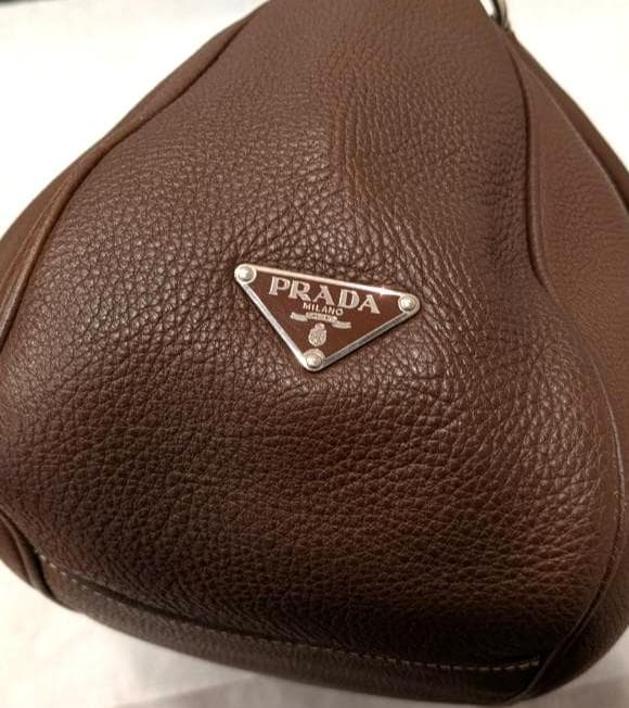 PRADA プラダ BR0828 ショルダーバッグ レザー CAFFE ブラウン
