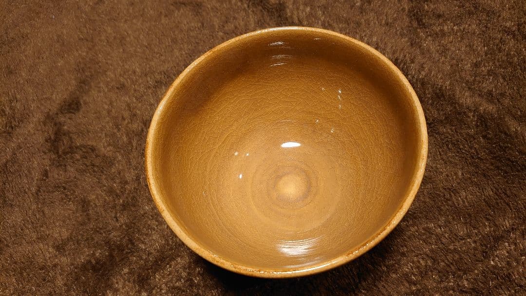 伊羅保　黄瀬戸　抹茶碗　茶道具　蔵出し　１客